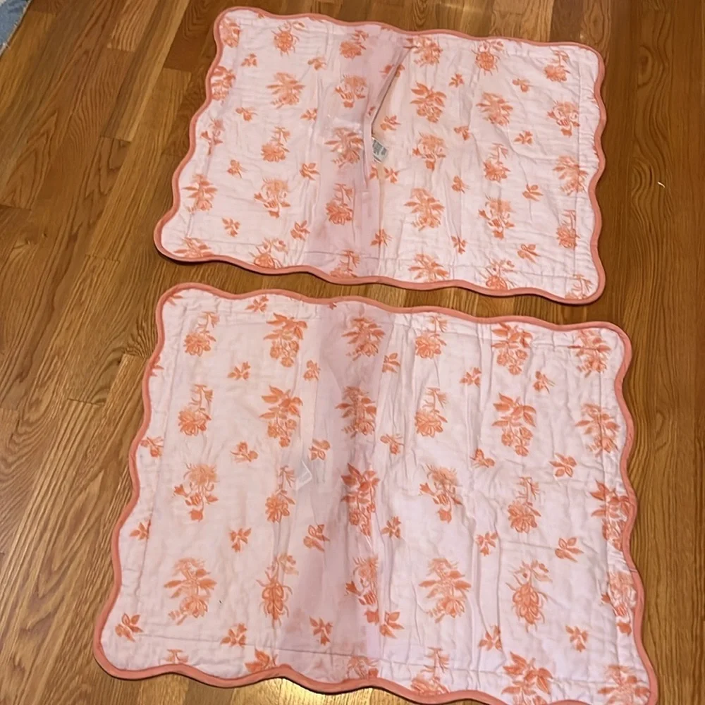 Anthropologie Iluka Cotton Floral Quilt Size King with 2 Shams NWT